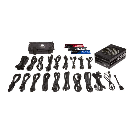 Corsair AX1600i 1600W 80+ Titanium Modular Digital ATX PSU/Power Supply : image 4
