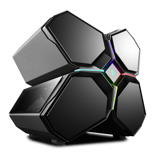 DEEPCOOL Quadstellar RGB 4 Cabin Smart EATX PC Gaming Case : image 1