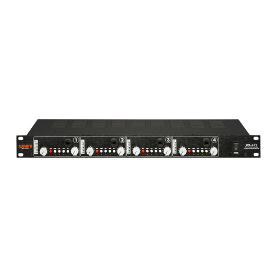 Warm Audio WA-412 4 Channel Microphone Preamplifier With Instrument DI