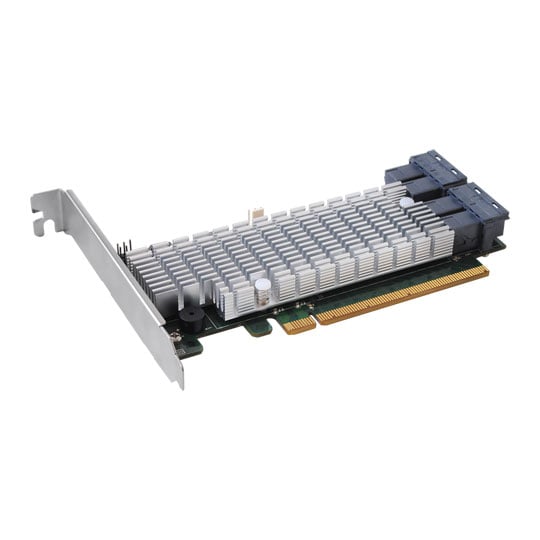 HighPoint SSD7120 4 Port U.2 RAID PCIe Adaptor