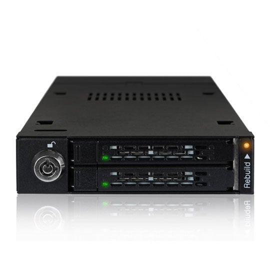 ToughArmor 3.5" Dual Bay RAID 2.5” SATA HDD & SSD Mobile Rack : image 2