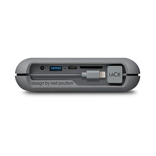 LaCie DJI Copilot BOSS 2TB External Portable Hard Drive/HDD - Grey : image 3