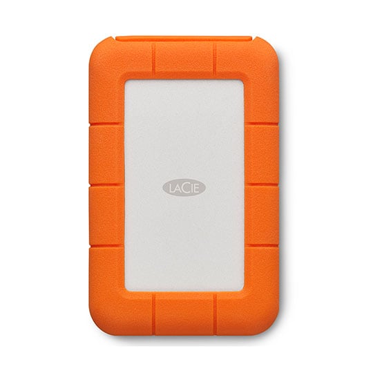 LaCie Rugged 2TB Secure External Hard Drive USB Type C