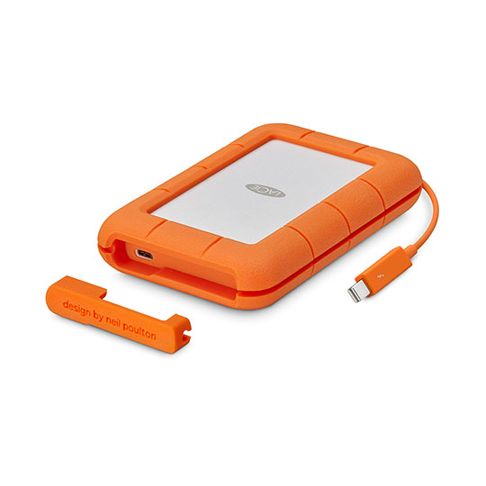 LaCie Rugged 2TB Secure External Hard Drive USB Type C : image 2