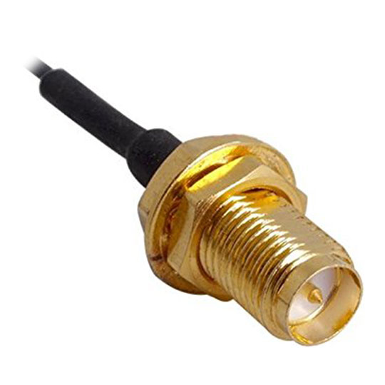 IPX MHF4 to RPSMA Pigtail Adaptor 15cm Cable for M.2 wireless card : image 2
