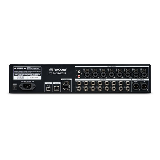 Presonus Studiolive 32R 32-channel Digital Rack Mixer/Stage Box