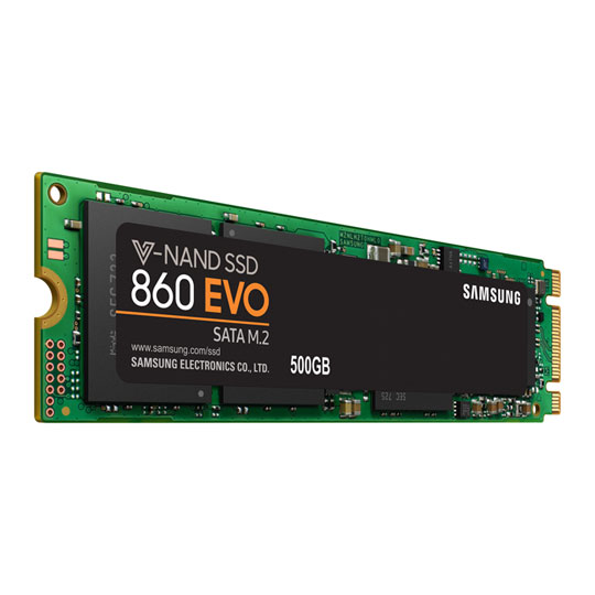 Samsung 860 EVO 500GB M.2 SATA SSD/Solid State Drive : image 1