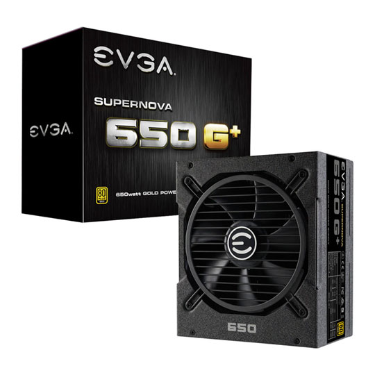 EVGA SuperNOVA G1+ 650 Watt Modular Power Supply/PSU : image 1