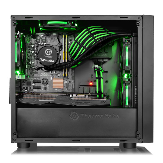 Thermaltake Versa H18 Micro ATX PC Gaming Case with Window : image 3