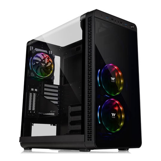 Thermaltake View 37 Gull Wing Windowed RGB Midi PC Gaming Case : image 1