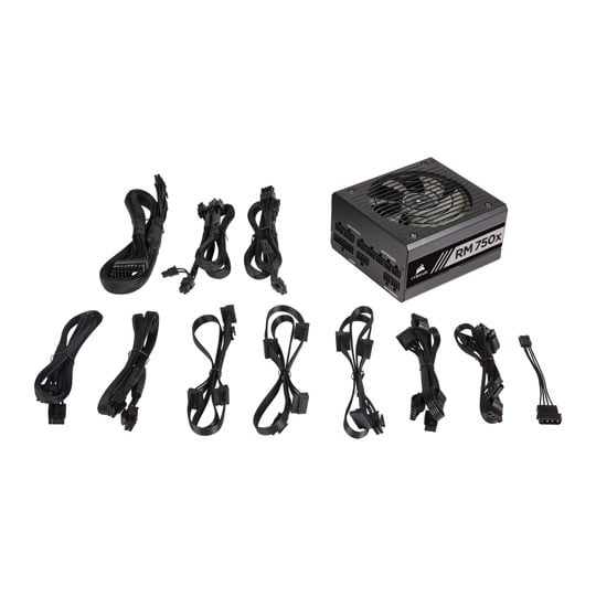 Corsair 750 Watt RM750x Fully Modular 80+ Gold ATX Power Supply/PSU : image 4