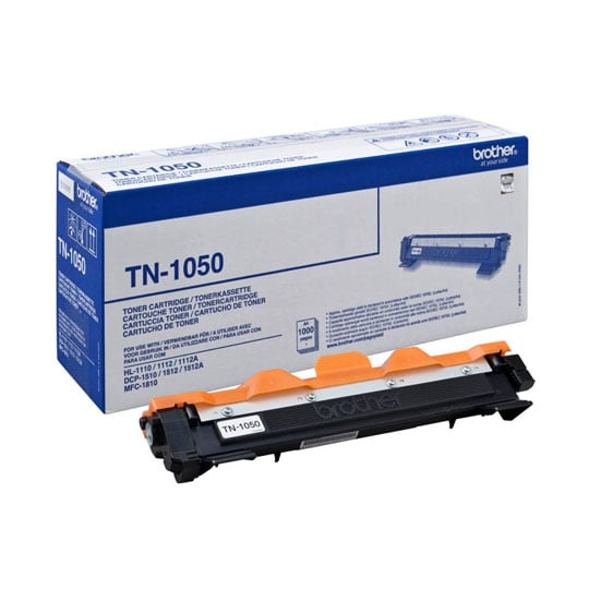 Genuine Brother TN1050 Black Toner Cartridge