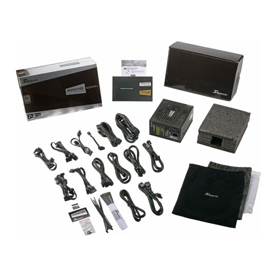 Seasonic 1000 Watt PRIME ULTRA Platinum Fully Modular ATX PSU/Power Supply : image 4
