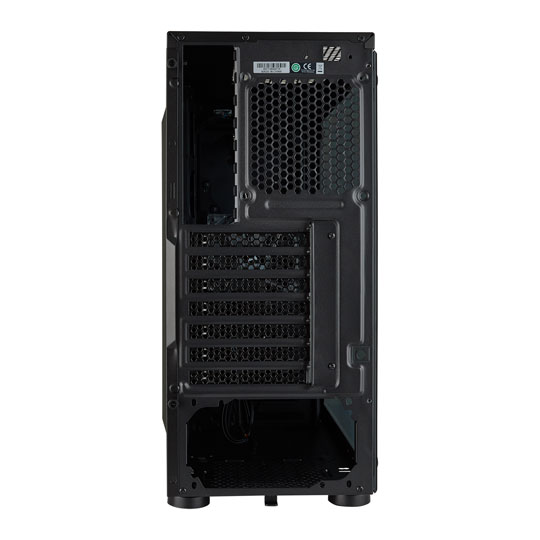 Corsair Crystal Series 280X RGB PC-Gehäuse Schwarz - Micro-ATX Mit Glasfenstern, 2-Kammer-Design