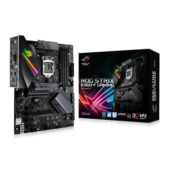 ASUS ROG STRIX Intel B360-F GAMING Coffee Lake ATX Motherboard : image 1