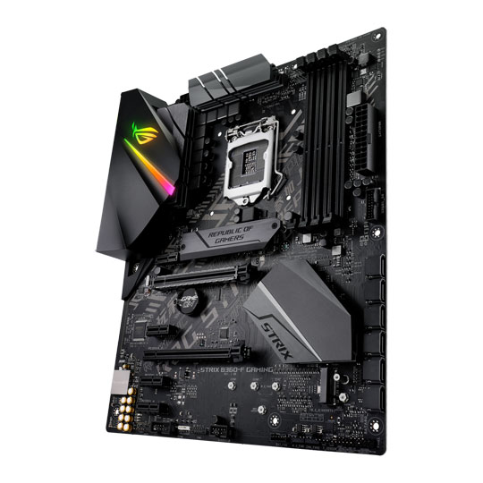 ASUS ROG STRIX Intel B360-F GAMING Coffee Lake ATX Motherboard : image 2