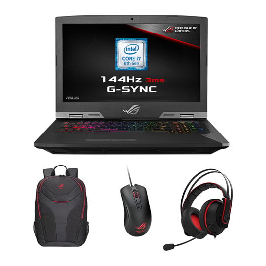 ASUS ROG G703GI 17" Full HD G-SYNC Core i7 GTX 1080 Windows 10 Pro Gaming Laptop : image 1