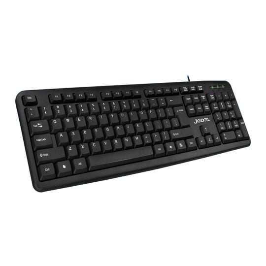 Xclio Slim Spill Resistant Keyboard SoHo Black USB K11