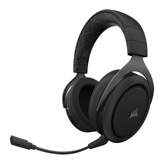 Corsair HS70 Black Wireless Surround PC Gaming Headset LN89140