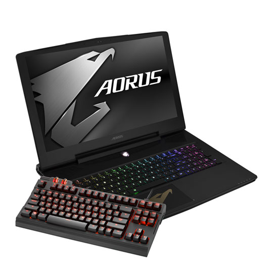 AORUS X7 DT V8 17" 144Hz Full HD GSYNC 6 Core i7 GTX 1080 Gaming Laptop : image 1