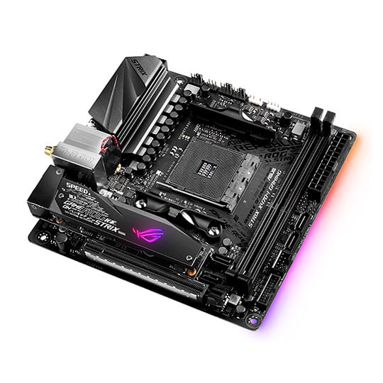 ASUS ROG STRIX AMD Ryzen X470-I GAMING AM4 Mini ITX Motherboard : image 1