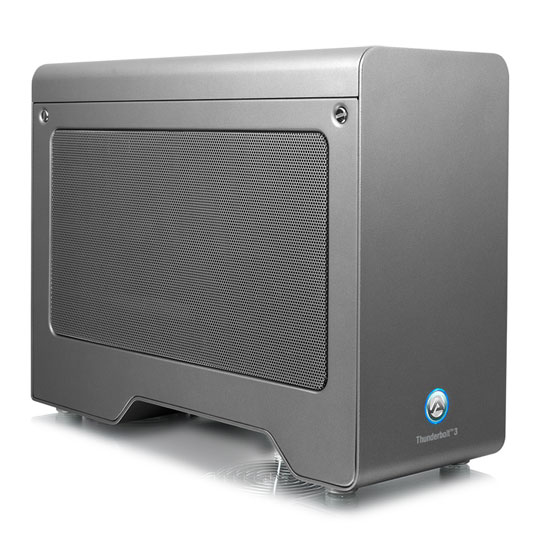 AKiTiO Node Pro Thunderbolt 3 PCIe External GPU Enclosure PC MAC LN89368 T3NP T3DIY AKTB SCAN UK