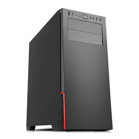 Boston Computer Case CiT Boston Mid Tower PC Case with 500W PSU/Power Supply LN89413 - CIT ...