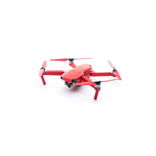 Modifli DJI Mavic Pro Drone Skin Vivid Molten Red Propwrap™ Combo : image 3