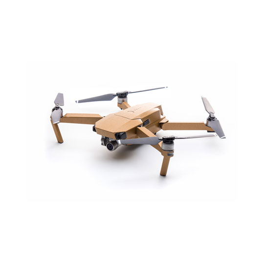 Modifli DJI Mavic Pro Drone Skin Brushed Gold