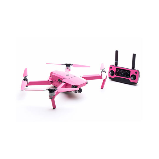Modifli DJI Mavic Pro Drone Skin Vivid Candy Pink Propwrap™ Combo