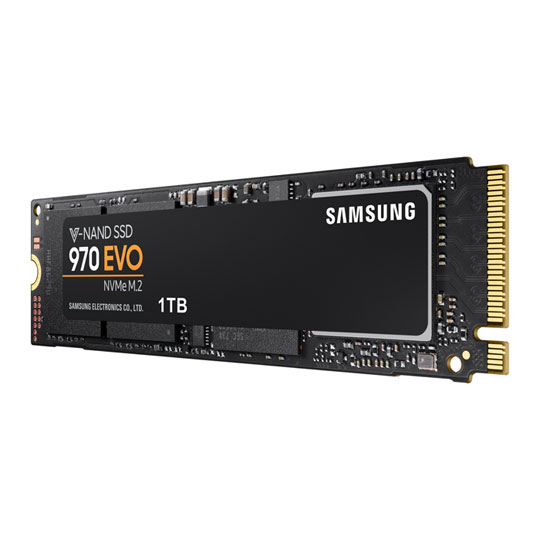 Samsung 970 EVO 1TB M.2 PCIe NVMe SSD/Solid State Drive : image 1