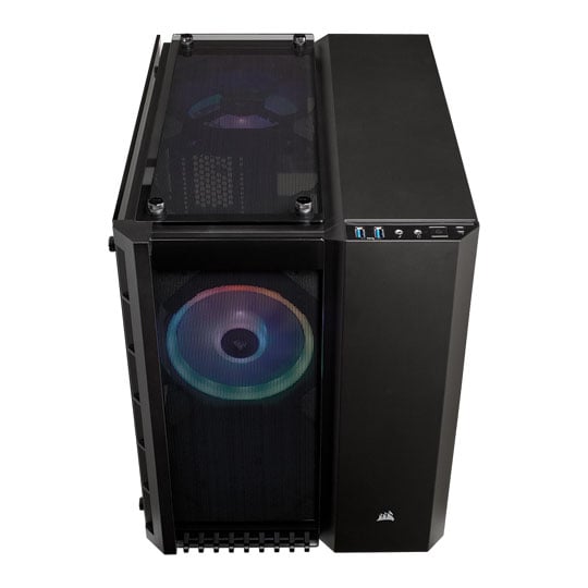 Corsair Crystal Black 280X RGB TG Glass Micro ATX PC Gaming Case : image 3