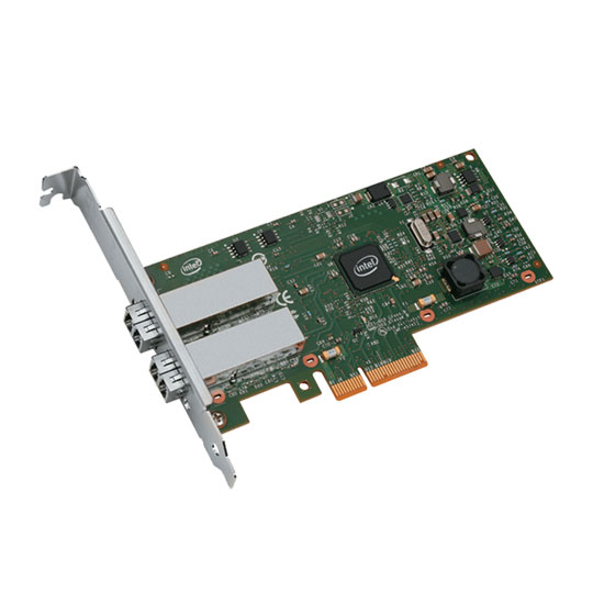 Intel i350-F2 Dual Port Gigabit  PCI-E Fiber Optic Network Adaptor with Low Profile Bracket