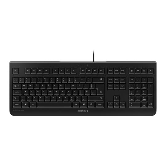 Cherry USB KC 1000 UK Keyboard + MC 1000 Optical Mouse Bundle