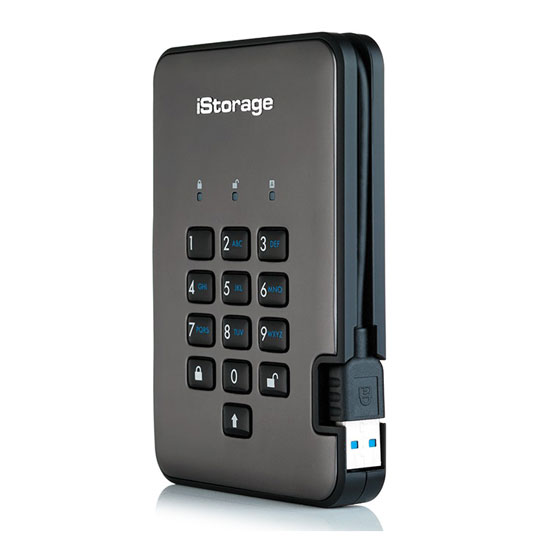 Storage diskAshur Pro2 5TB USB 3.1 Encrypted External HDD/Hard Drive : image 3