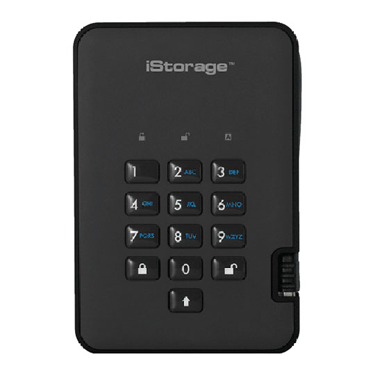iStorage 4TB diskAshur2 USB 3.1 Encrypted External HDD/Hard Drive : image 2
