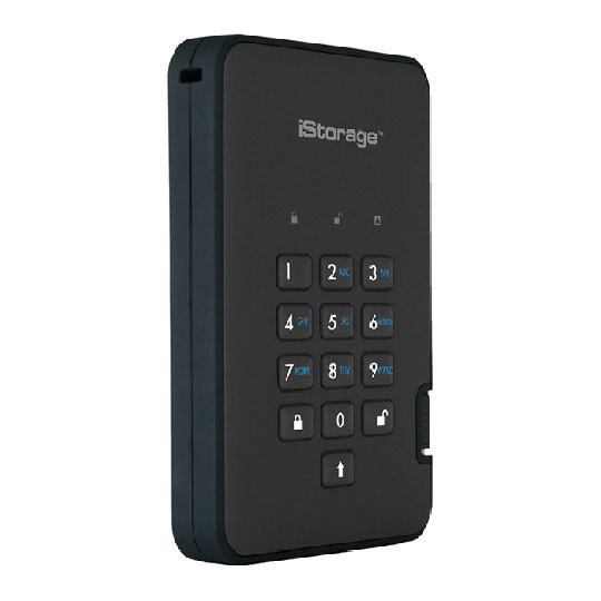 iStorage 4TB diskAshur2 USB 3.1 Encrypted External HDD/Hard Drive : image 3