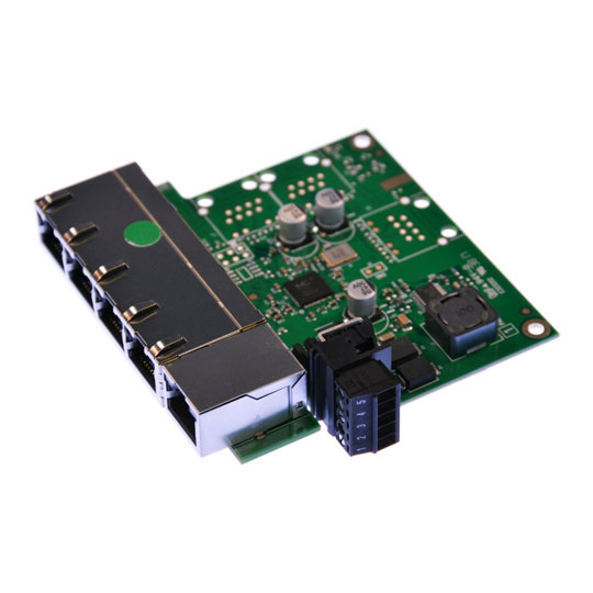 Brainboxes Industrial Embeddable Ethernet 5 Port Switch : image 4
