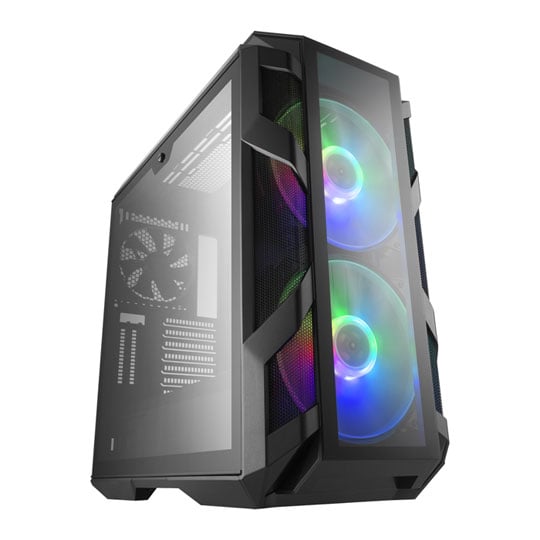 CoolerMaster MasterCase H500M Full Tempered Glass RGB PC Gaming Case : image 1