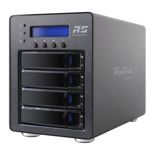 HighPoint U.2 NVMe RAID Storage Box