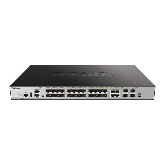 20-port D-Link GE Layer 3 Stackable Managed Gigabit Switch