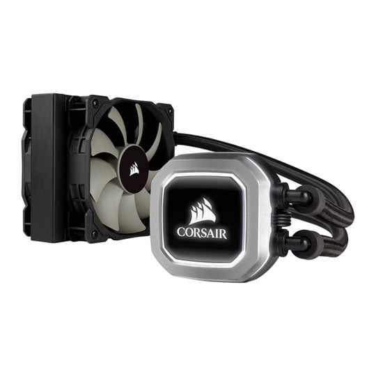 Corsair Hydro H75 Dual Fan 120mm White LED AIO Intel/AMD CPU Water Cooler : image 1