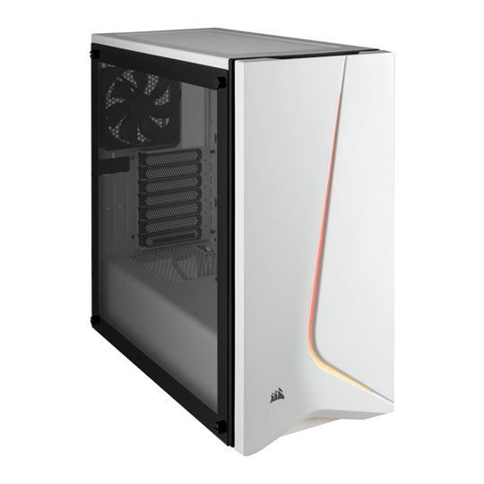 Corsair Carbide Series SPEC-06 Glass White RGB Midi PC Gaming Case : image 1