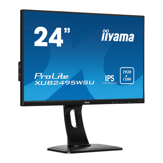 Iiyama 24" Prolite WUXGA IPS Monitor : image 1