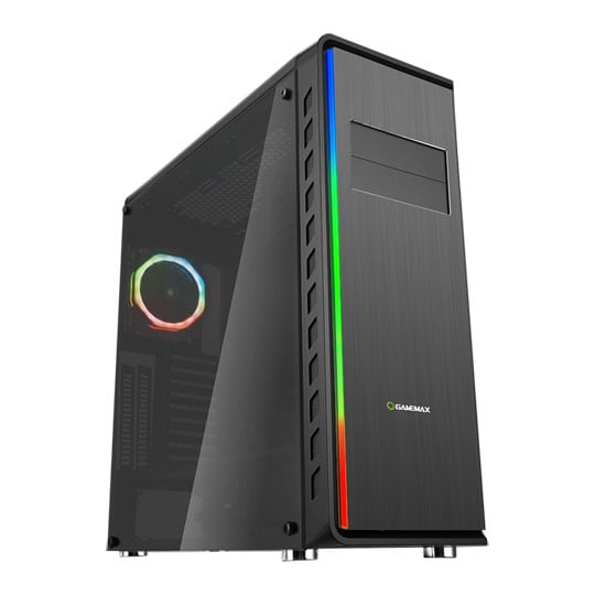GameMax Precision RGB Windowed Full Tower PC Gaming Case LN90625 - GMX ...