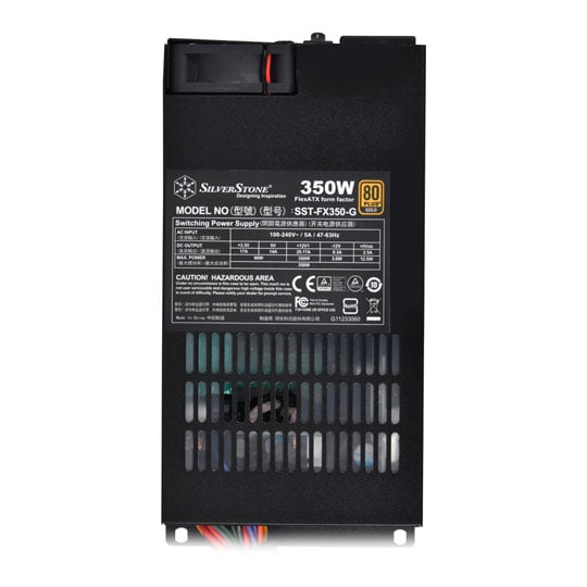 SilverStone FX350-G 350 Watt 80+ Gold Flex ATX PSU/Power Supply : image 4