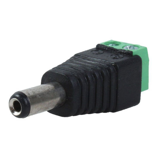 Xclio Balun to Male 12V DC Adapter CCTV