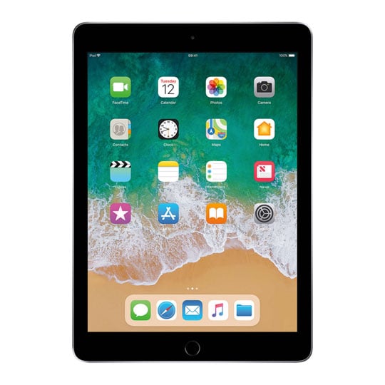 Apple iPad 9.7" 32GB Space Grey Tablet : image 1