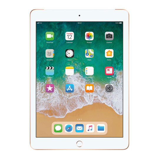 Apple iPad 9.7" 128GB Rose Gold 4G Tablet : image 1