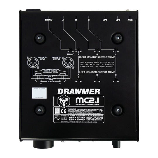 Drawmer MC2.1 Desktop Monitor Controller : image 3